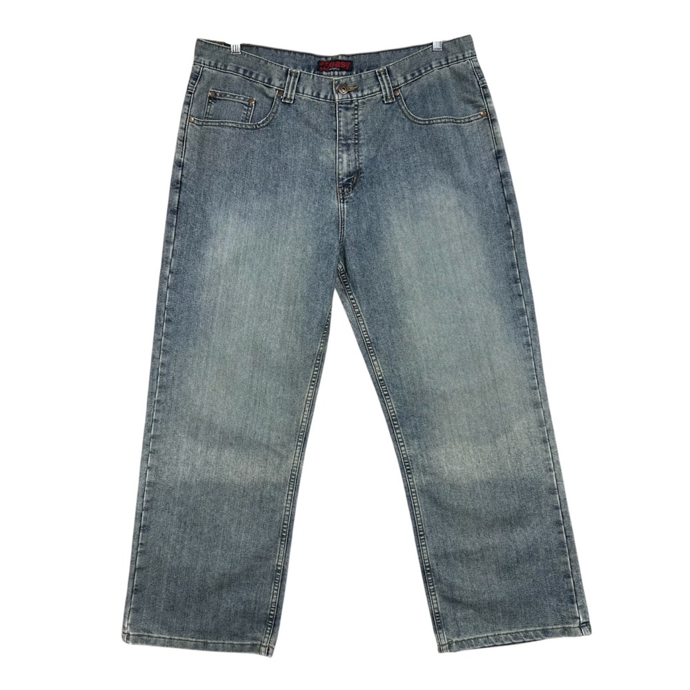 Anchor Blue Easy Baggy Skater Y2K Jean Sz 38 Mens Blue